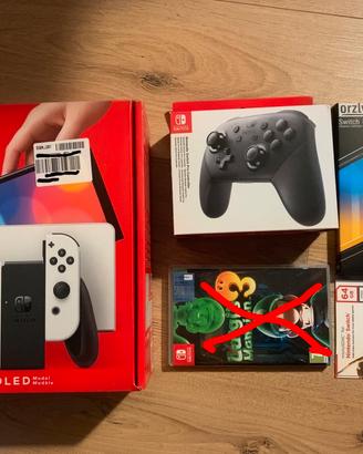 Nintendo switch oled+pro controller