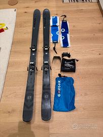 sci alpinismo head +marker alpinist+pelli+crampons