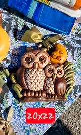 Formella GRANDE gufi Thun