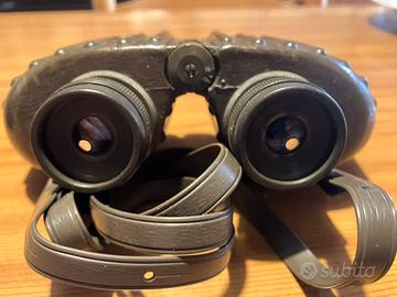 vecchio binocolo militare