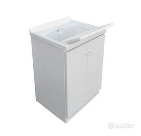 Lavatoio con mobile in abs e con tavola in polipro