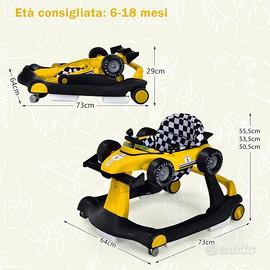 Girello bimbo 3in1 Formula Racing