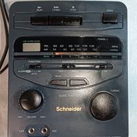 Radio e riproduttore cassette, senza altoparlanti