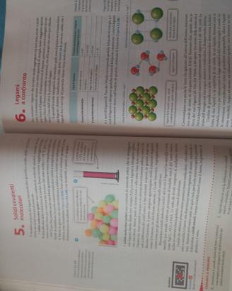 Testo scolastico Chimica Molecole in movimento