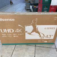 Smart tv 43’’ hisense NUOVE