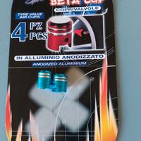 tappi copri valvole ruote moto 