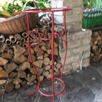 Fioriera in ferro battuto