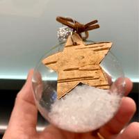 n.6 Palline per albero di Natale in vetro