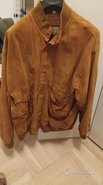 giacca  pelle scamosciata 