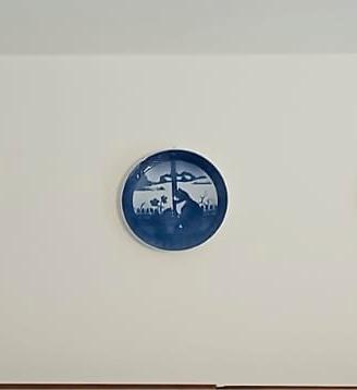 serie di nove piatti di Natale Royal Copenaghen 