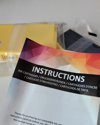 cartucce nero e giallo per Epson XP205