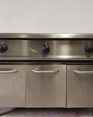 Cucina professionale 3 fuochi