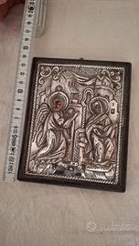 Icona greca argentata 950