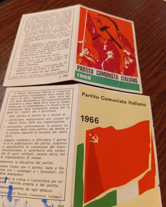 tessere comuniste