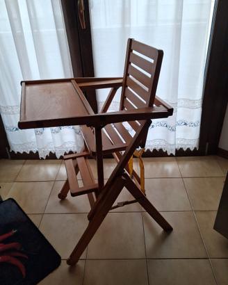 Seggiolone Foppapedretti in legno alta qualità