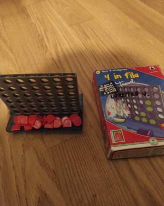 Gioco "4 in fila" da viaggio