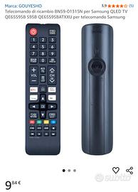 Telecomando BN59-01315N per Samsung TV 