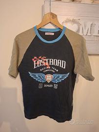 T-shirt Ragazzo Ginkana 12 Anni nero Verde Stampa 