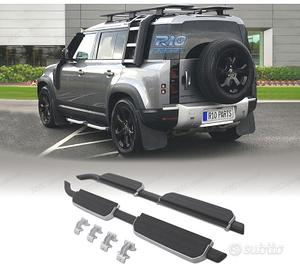 PEDANE LATERALI SOTTOPORTA LAND ROVER DEFENDER 110