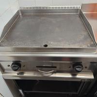 Piastra professionale in ghisa