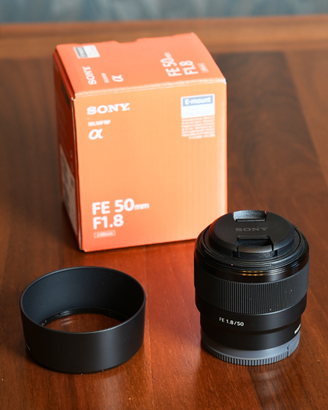 Sony FE 50mm f/1.8–Obiettivo Full Frame per Sony E