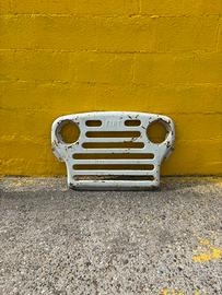 Calandra Frontale Vintage Trattore FIAT in Metallo