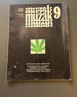 Rivista Muzak N. 9 jazz tengerine dream carla bley