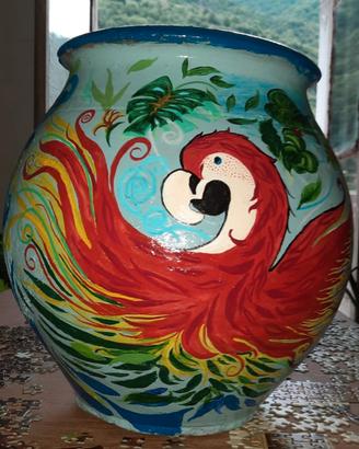 Vaso dipinto a mano