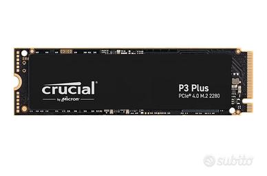 Crucial P3 Plus SSD 2TB PCIe Gen4 NVMe M.2 SSD