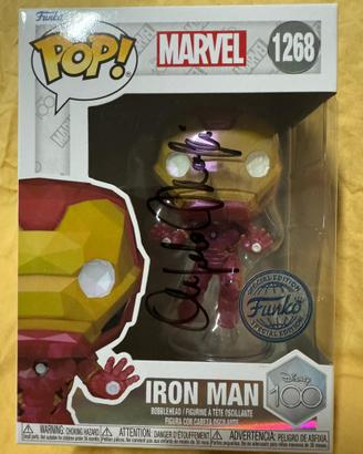 Funko Pop Iron Man Autografato