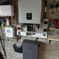 Kit 10kw accumulo fotovoltaico 6kw litio off grid