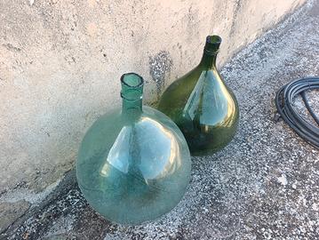 2 damigiane grande 