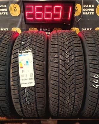 DUNLOP GOMME NUOVE 205 55 17 INVERNALI DOT24