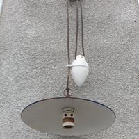 Lampadario antico sali e scendi 