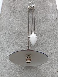 Lampadario antico sali e scendi 