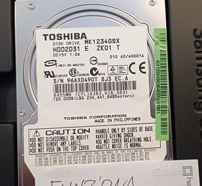 Hard Disk Toshiba 120 GB