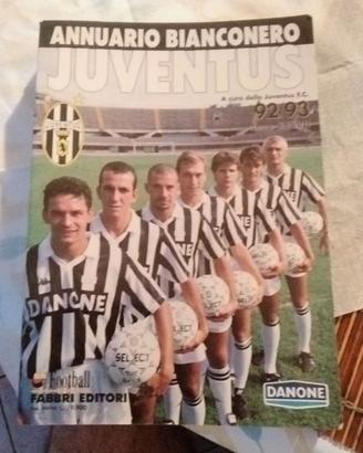 ANNUARIO BIANCONERO 92/93 almanacco JUVENTUS JUVE
