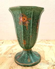 Vaso a coppa Deruta vintage