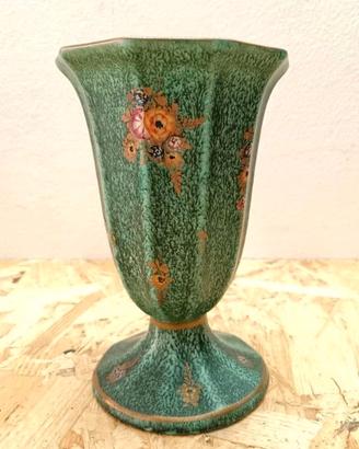 Vaso a coppa Deruta vintage