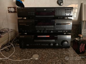 Impianto hi fi kenwood