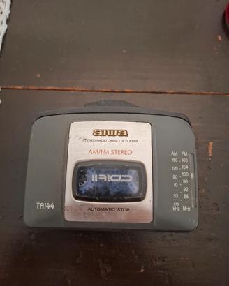 walkman Aiwa TA144 Radio Cassette vintage 