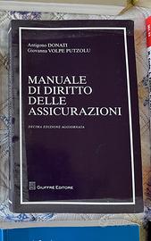 Libro Manuale di diritto delle assicurazioni