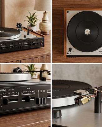 Giradischi Thorens TD 166 MkII amplificato 80 70