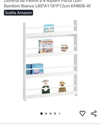 Libreria bianca SoBuy
