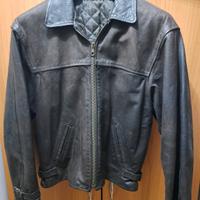giubbotto  in pelle  vintage