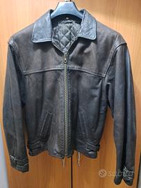 giubbotto  in pelle  vintage