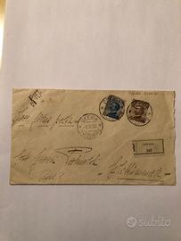 Lettera raccomandata fermo posta coi michetti