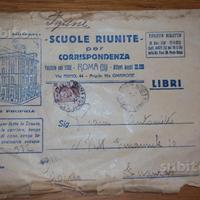 Francobollo 7 1/2 c Poste italiane 1923 con busta