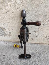 trapano a manovella vintage - German