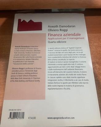libro di finanza aziendale